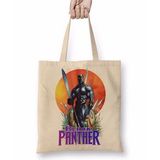 Baskı Dükkanı Pantera Negra Rei De Wakanda Bez Kadın Günlük Çanta