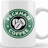 Baskı Dükkanı Peckham Coffee Starbucks Kupa