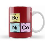 Baskı Dükkanı Periodic Table Element Of Being Nice Kupa