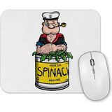 Baskı Dükkanı Popeye Spinach Temel Reis Mouse Pad