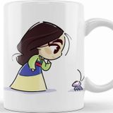 Baskı Dükkanı Princesas Cute Mulan Kupa