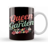 Baskı Dükkanı Queen Of Garden Flowers Plants Planting Gardening Gardener Kupa