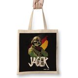 Baskı Dükkanı Rainbow Six Jager Bez Uzun Saplı Krem Rengi Çanta