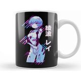 Baskı Dükkanı Rei Ayanami Evangelion 02 Porselen 330 ml Beyaz Kupa Bardak