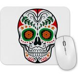 Baskı Dükkanı Renkli ve Desenli Kuru Kafa Skull Mouse Pad