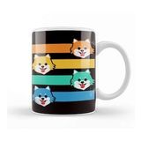 Baskı Dükkanı Retro Pomeranian Owner Dog Lover Puppy Fans Paw Animal Kupa