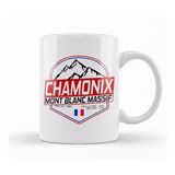 Baskı Dükkanı Retro Ski Chamonix Mont Blanc France Skiing And Mountain Biking Paradise Kupa