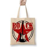 Baskı Dükkanı Rock Star Bez Çanta