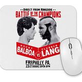 Baskı Dükkanı Rocky Balboa ve Clubber Lang Mouse Pad