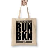Baskı Dükkanı Run Bkn Bez Çanta