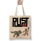 Baskı Dükkanı Rust Bez Çanta