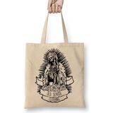 Baskı Dükkanı Santa Muerte Bez Çanta