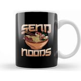 Baskı Dükkanı Send Noods Anime Gaming Pho Ramen Noodle Pun Kupa
