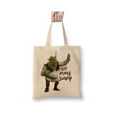 Baskı Dükkanı Shrek is Love Shrek is Life Bez Çanta