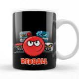 Baskı Dükkanı SK8205 Red Ball 4 The Crew Tazza Sihirli Porselen Bardak Kupa