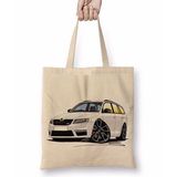Baskı Dükkanı Skoda Octavia Mk3 Vrs Estate Bez Çanta
