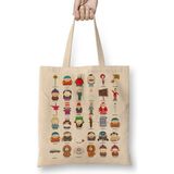 Baskı Dükkanı South Park Kenny Cartman Broflovski Bez Çanta