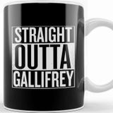 Baskı Dükkanı Straight Outta Gallifrey Doctor Who White Kupa