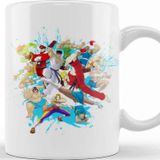 Baskı Dükkanı Street Fighter Fighting Street Porselen Kupa