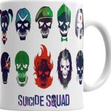 Baskı Dükkanı Suicide Squad Crop Top Sihirli Porselen Kupa