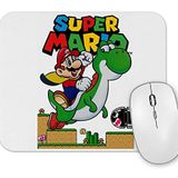 Baskı Dükkanı Super Mario E Yoshi Mouse Pad