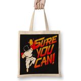 Baskı Dükkanı Sure You Can Ryu Bez Çanta