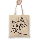 Baskı Dükkanı Surprise Kedi Cats 01 Bez Çanta