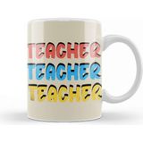 Baskı Dükkanı Teacher Gift Learning Inspire Science Student School Inspirational Kupa