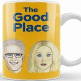 Baskı Dükkanı The Good Place 06 Beyaz 330 ml Porselen Kupa Bardak