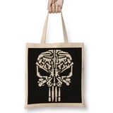 Baskı Dükkanı The Punisher Punishment Bez Çanta