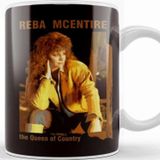Baskı Dükkanı The Queen Of Country Reba Mcentire Beyaz 330 ml Porselen Kupa Bardak