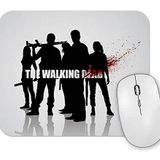 Baskı Dükkanı the Walking Dead Siyah Beyaz Mouse Pad