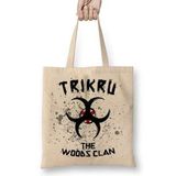 Baskı Dükkanı THE100 Trigedakru Bez Çanta