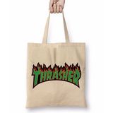 Baskı Dükkanı Thrasher 01 Bez Çanta