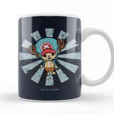 Baskı Dükkanı Tony Tony Chopper Retro Japanese One Piece Porselen Beyaz Kupa Bardak