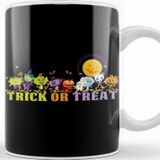 Baskı Dükkanı Trick Or Treat Fun Porselen Beyaz Kupa Bardak