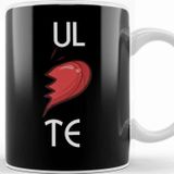 Baskı Dükkanı Ul Te Cute Soulmates Valentine S Day 2020 Partners Kupa