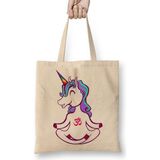 Baskı Dükkanı Unicorn Yoga Bez Çanta
