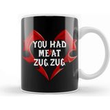 Baskı Dükkanı Valentines Day You Had Me At Zug Zug Kupa Bardak