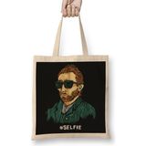 Baskı Dükkanı Van Gogh Master of the Selfie Bez Çanta