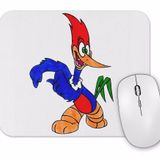 Baskı Dükkanı Vintage Pica Pau Mouse Pad