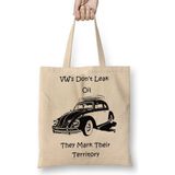 Baskı Dükkanı Vintage Volkswagen Retro Style Bez Kadın Günlük Çanta