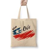 Baskı Dükkanı Viva Chile Bez Çanta