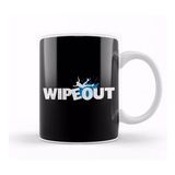 Baskı Dükkanı Wipeout Splash Logo Beyaz Porselen Kupa Bardak