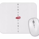 Baskı Dükkanı Woman Pwr Mouse Pad