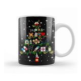 Baskı Dükkanı Yılbaşı Yeni Yıl Konseptli Merry Christmas 02 Kupa Barda