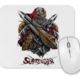 Baskı Dükkanı Zed Surrender Branca Mouse Pad