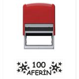 Baskı Life 100 Aferin Öğretmen Kaşesi Siyah