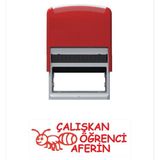 Baskı Life Çalışkan Öğrenci Aferin Öğretmen Kaşesi