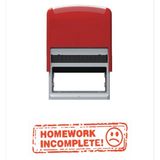 Baskı Life Homework Incomplete ! Öğretmen Kaşesi Kırmızı